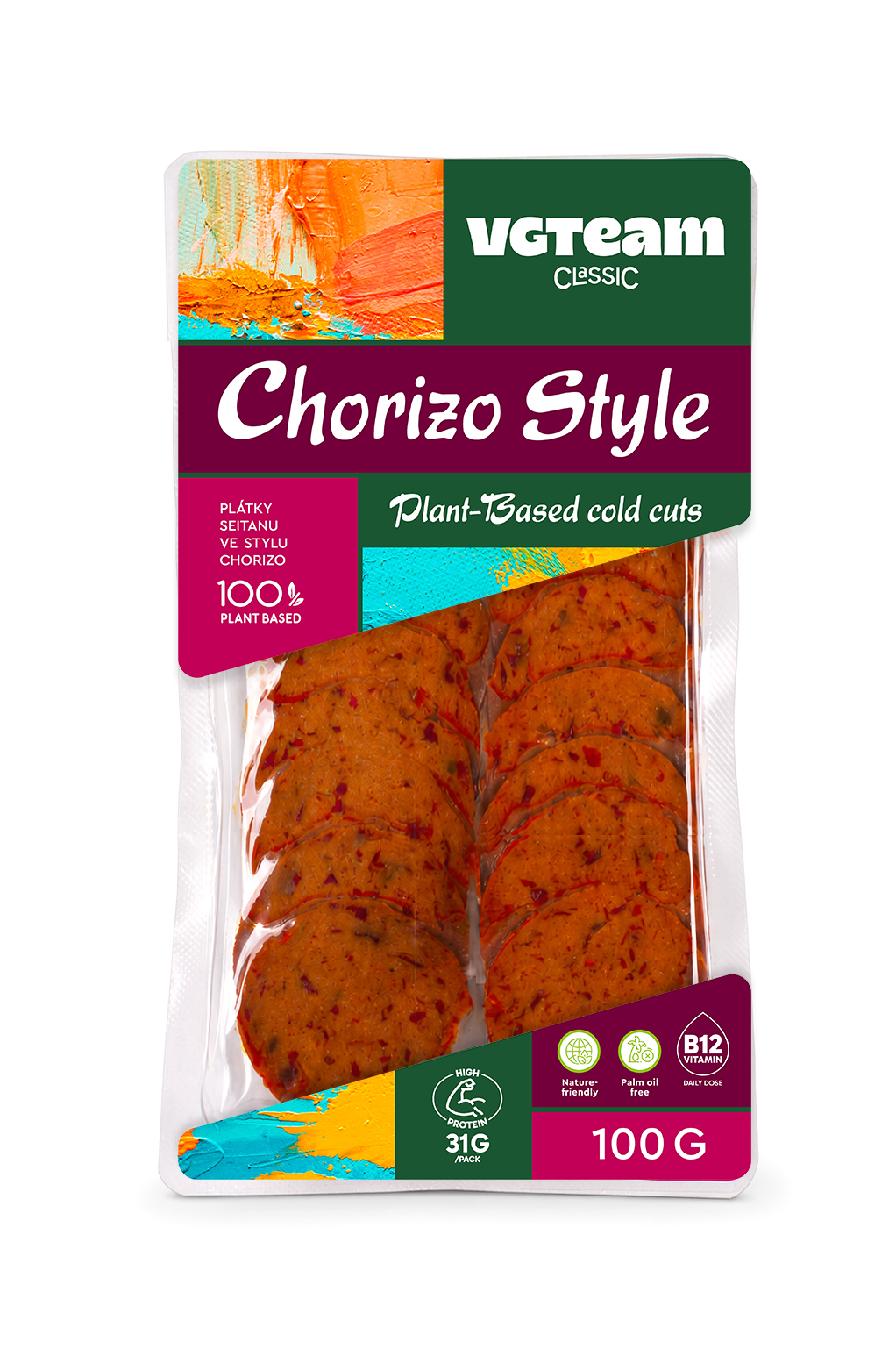 Plant based Cold Cuts "Chorizo Style“