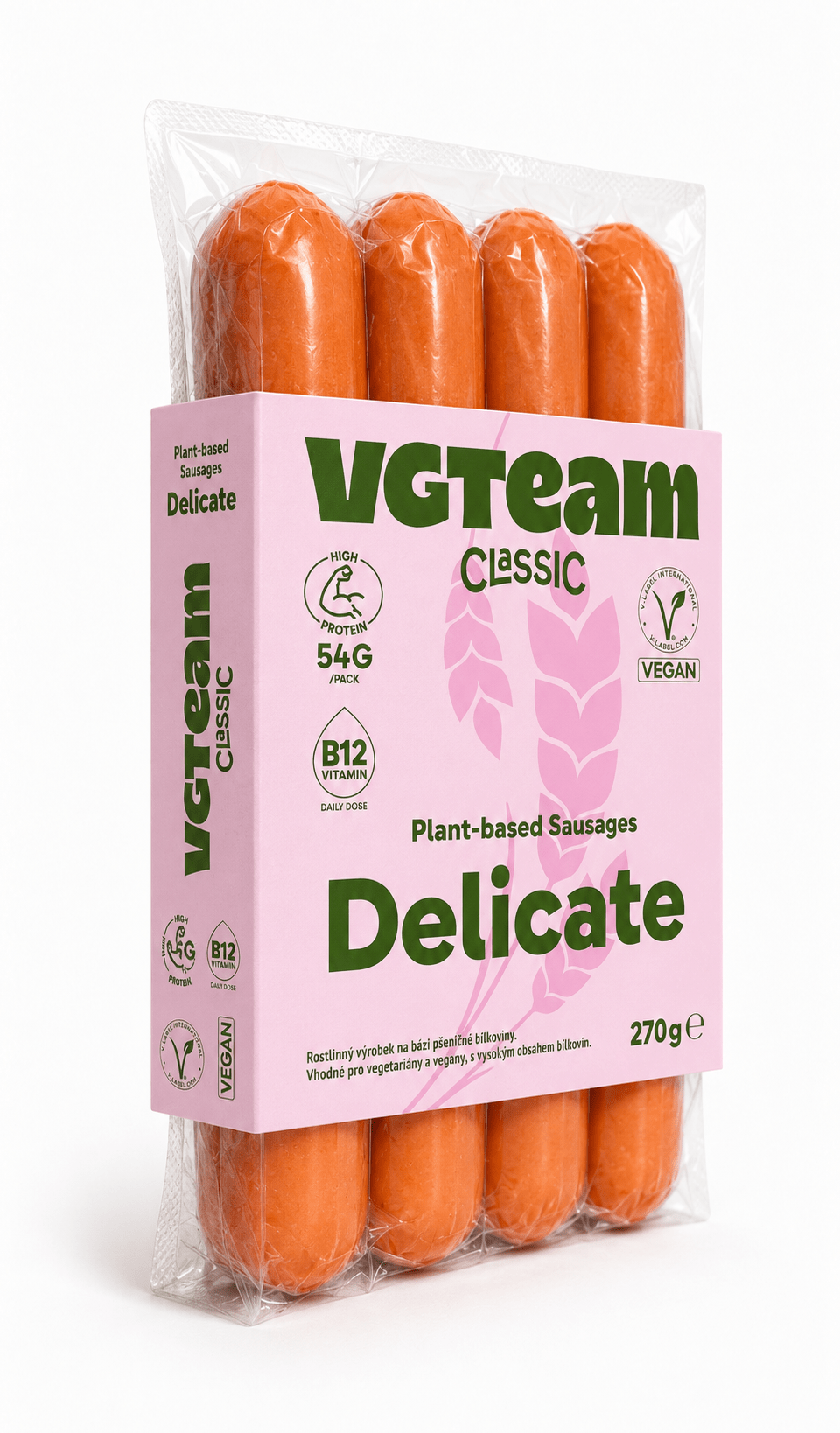 Plant-Based Sausages "Delicate"