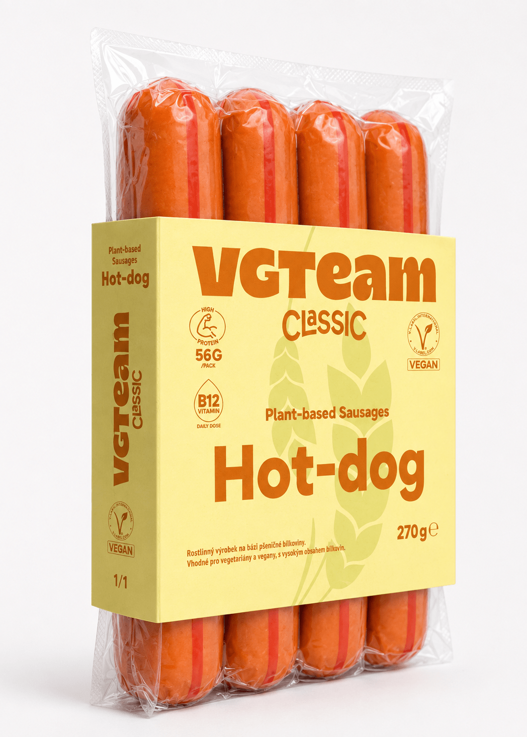 Plant-Based Sausages "Hot-dog"