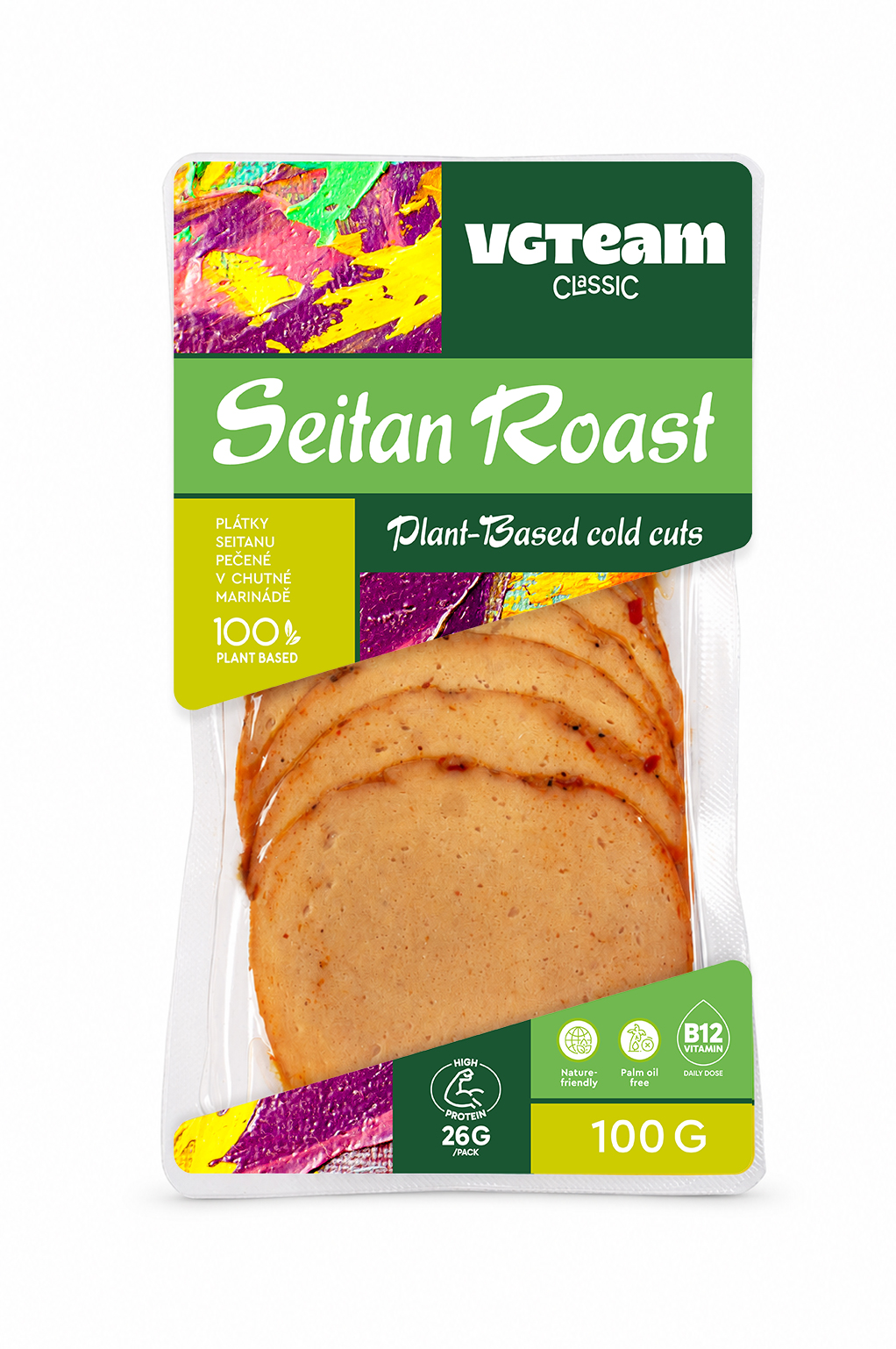 Plant Based Cold Cuts "Seitan Roast"