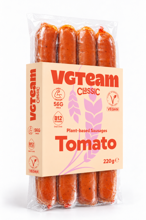 Plant-Based Sausages "Tomato"